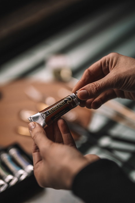 Rembrandt Peinture à l'huile Terre de Sienne Tostée 40 ml
